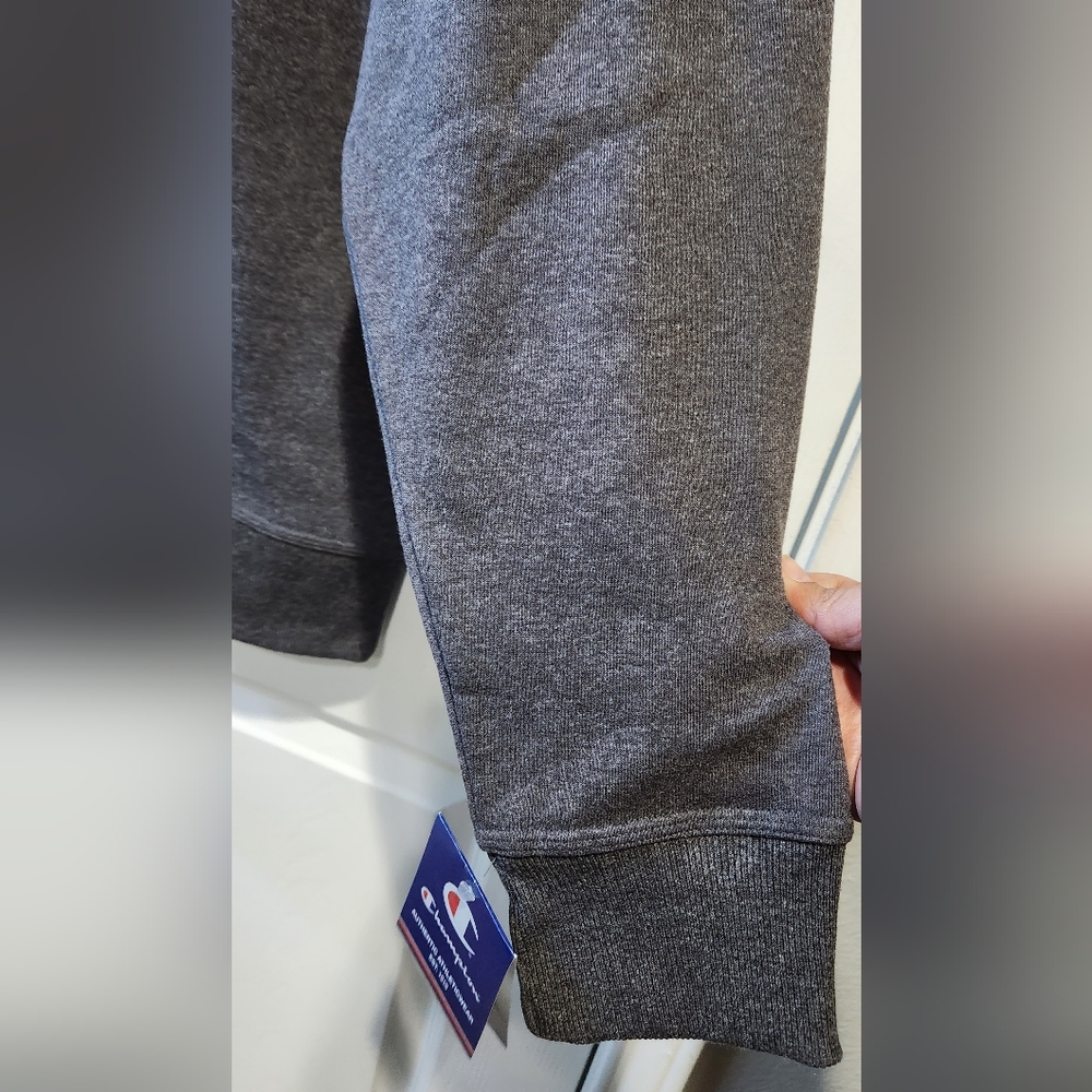 NWT Champion dark grey men's sweatshirt size 2XL - Picture 3 of 8